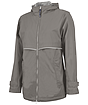 GREY WOMEN'S NEW ENGLANDER RAIN JACKET