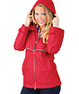 RED WOMEN'S NEW ENGLANDER RAIN JACKET