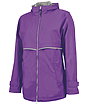 PURPLE WOMEN'S NEW ENGLANDER RAIN JACKET